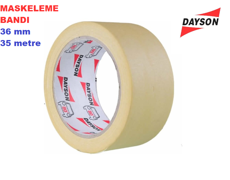 Dayson Maskeleme Bandı 36 mm  35 Mt.