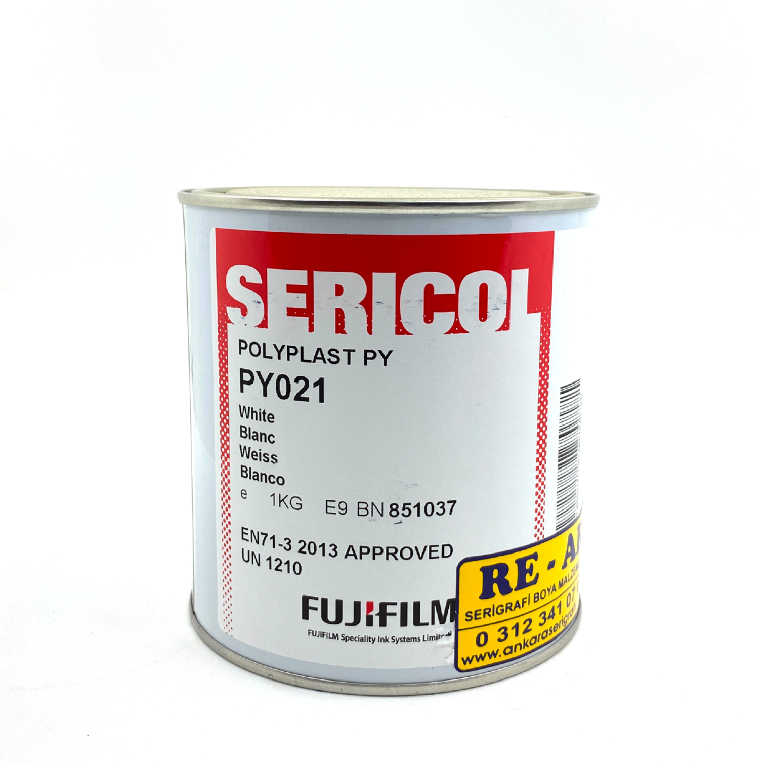 Sericol PY 021 Polyplast Beyaz 1 Kg