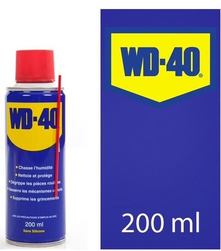 WD-40 Çok Amaçlı Temizleyici Ve Yağlayıcı Sprey - 200 ml - Pas Sökücü Ve Koruyucu